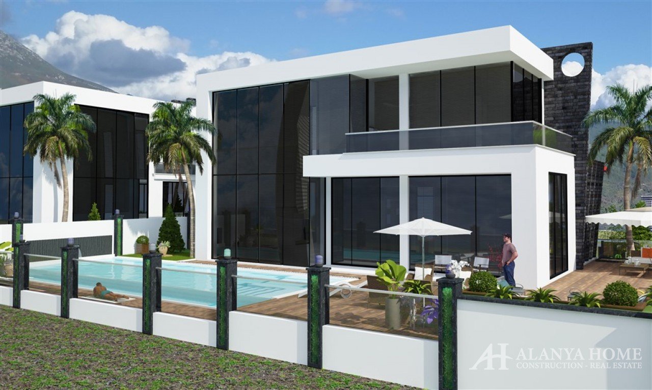 Stay Premium Villas Kargicak Alanya Antalya Türkei Fotokauf Verkauf einer möblierten Wohnung in Rate